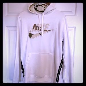Nike Sportswear Hoodie - Camo/White/Black